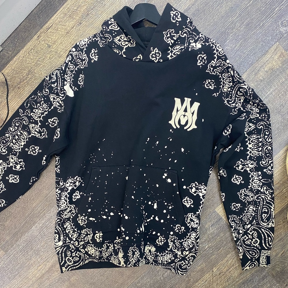 Bandana amiri hoodie
